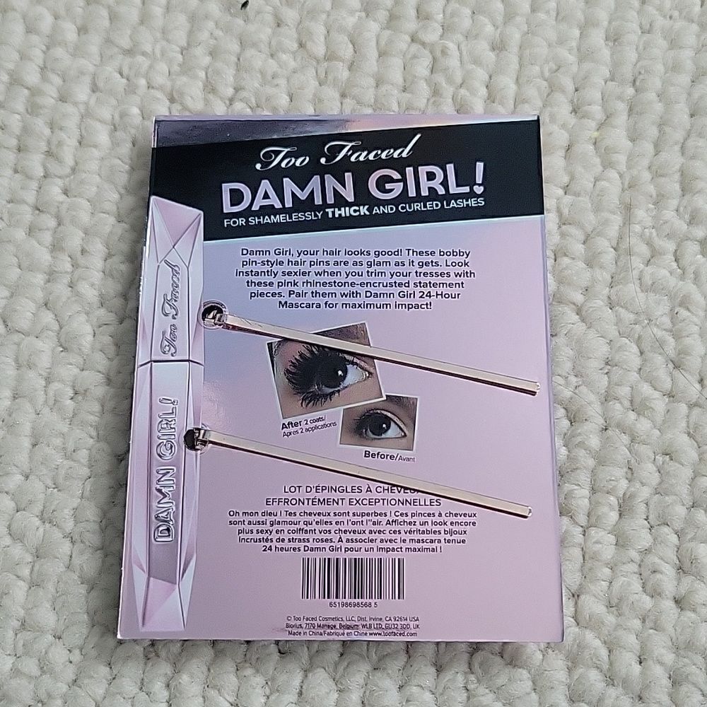 Too Faced Damn Girl Hair Pin Set - Picture 2 of 2